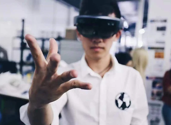 touching the future